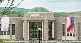 Image of the Marist rotunda.