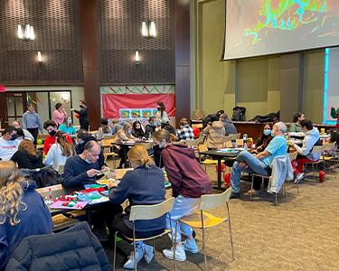 Image of Best Buddies event at Marist's Cabaret.